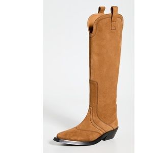 Last price Ganni western boot